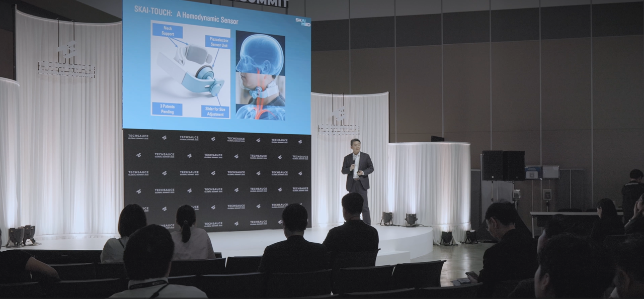 Man running on a trail